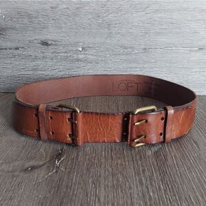 LOFT Brown Belt Bag with Timeless Elegance